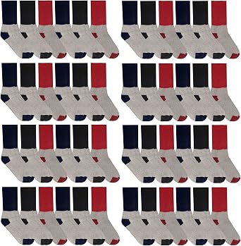 SOCKSNBULK Case Pack of 360 Pairs Mens Womens & Kids Thermal Boot Socks, Bulk Pack Thick Warm Winter Extreme Weather Socks