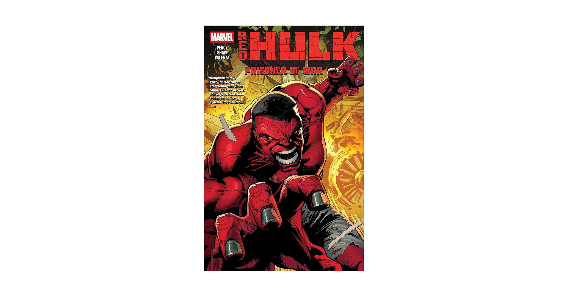 ハルク　激レア　red hulk 1st app Marvel アメコミ Red Hulk Vol. 1: Prisoner of War: Percy, Benjamin, Shaw