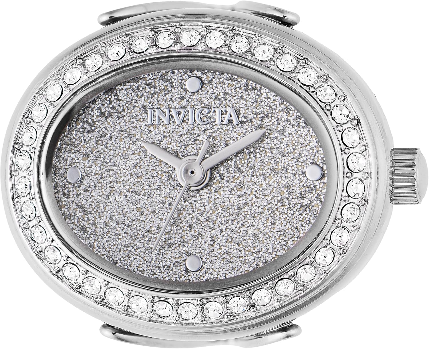 Invicta Mini Lady Ring 24mm Stainless Steel Steel Silver dial PC11 Quartz