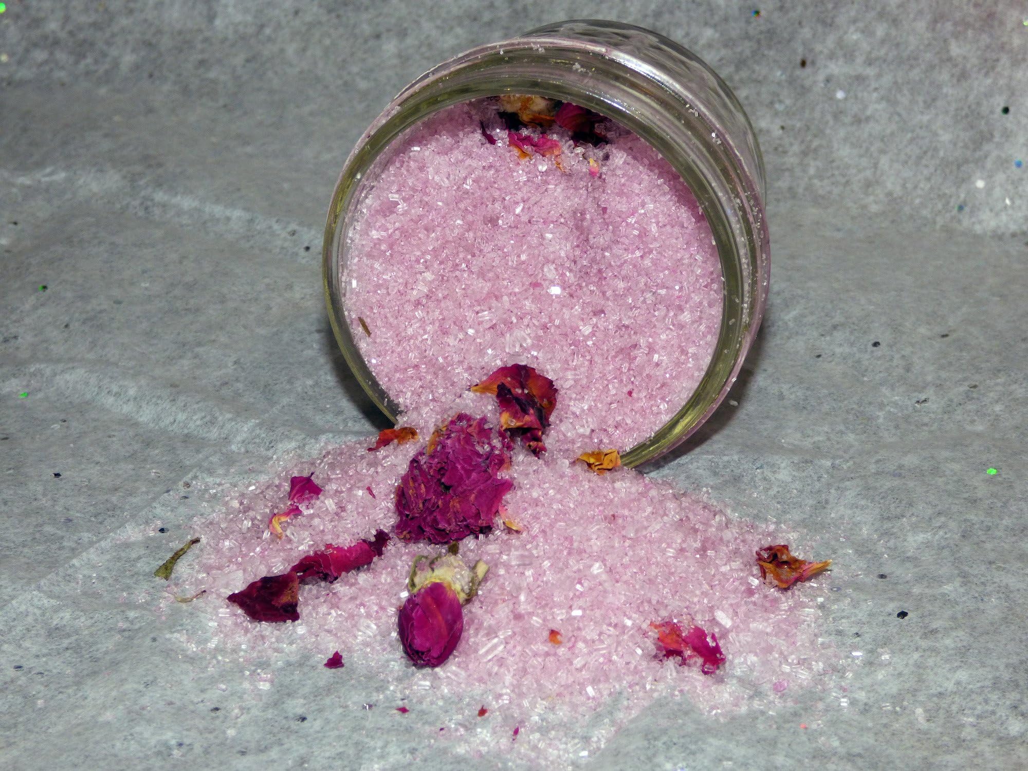 Rose Salt Soak