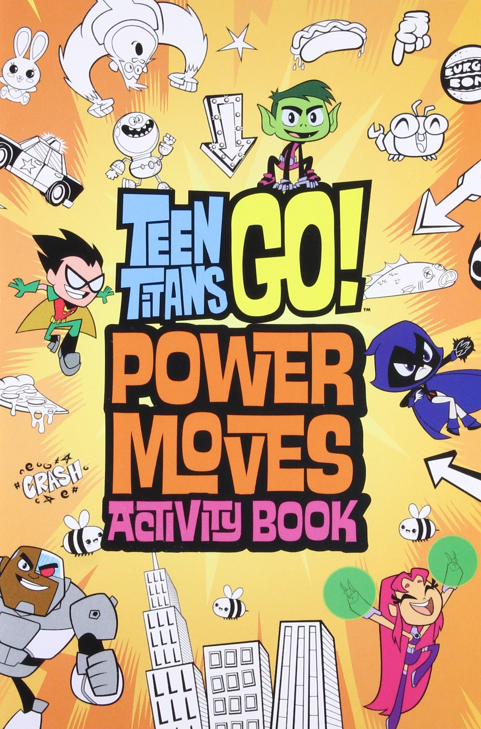 Teen Titans Go!: Power Moves Activity Book Paperback – April 5, 2016