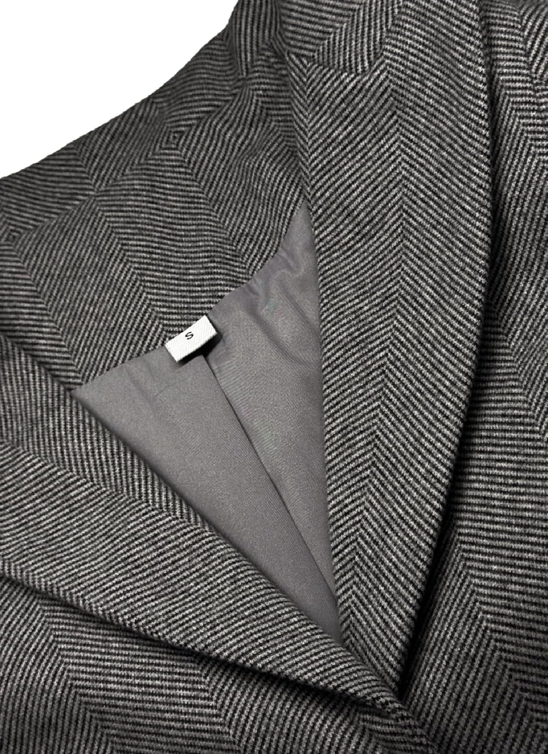 HVT Womens Tweed Blazers Lightweight Cardigan Office Suit Jacket Open Front Long Sleeve Jackets Blazer - Image 2