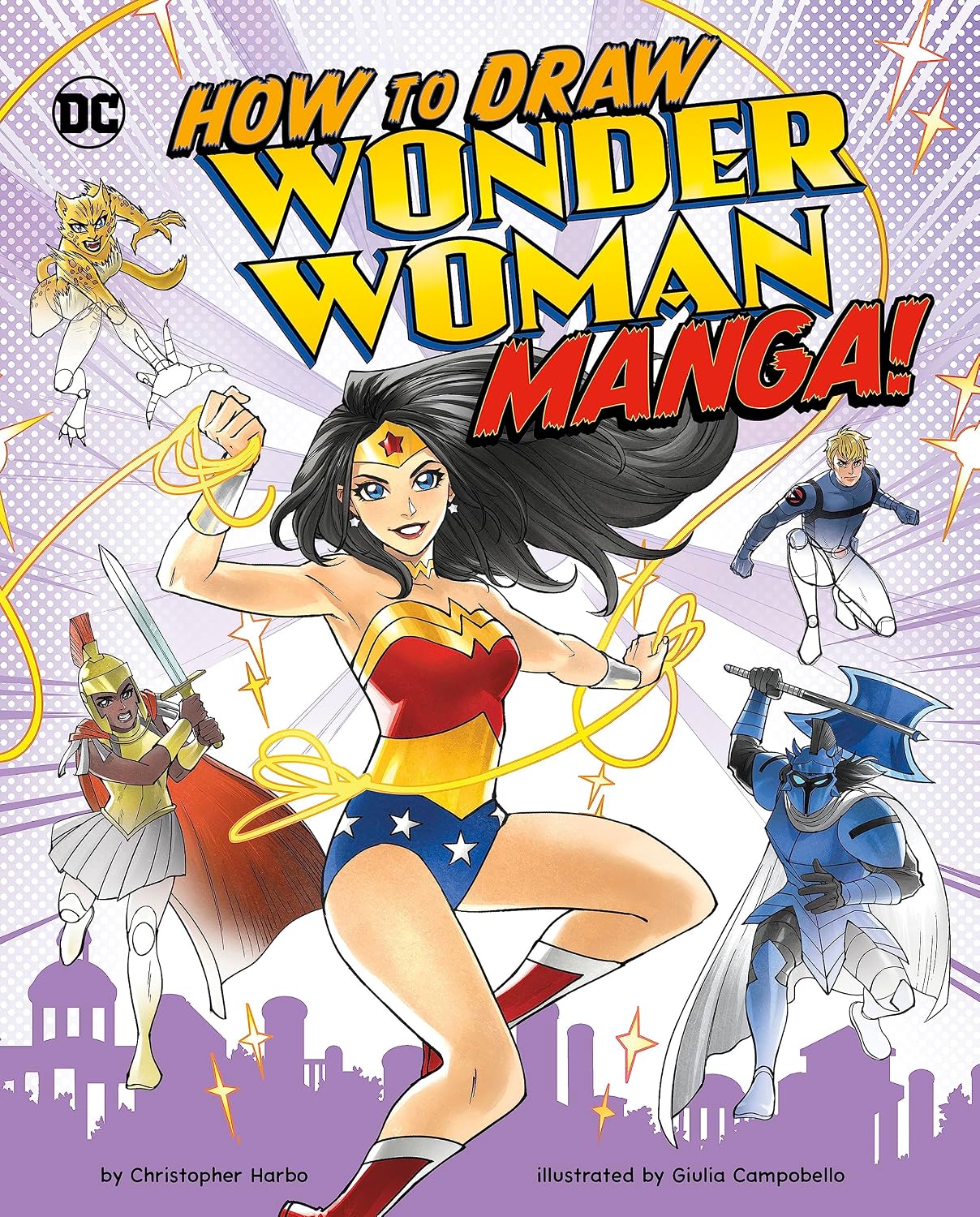 How to Draw Wonder Woman Manga! (Manga Drawing with DC)