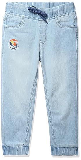 Amazon Brand - Symbol Boys Jogger Relaxed Jeans