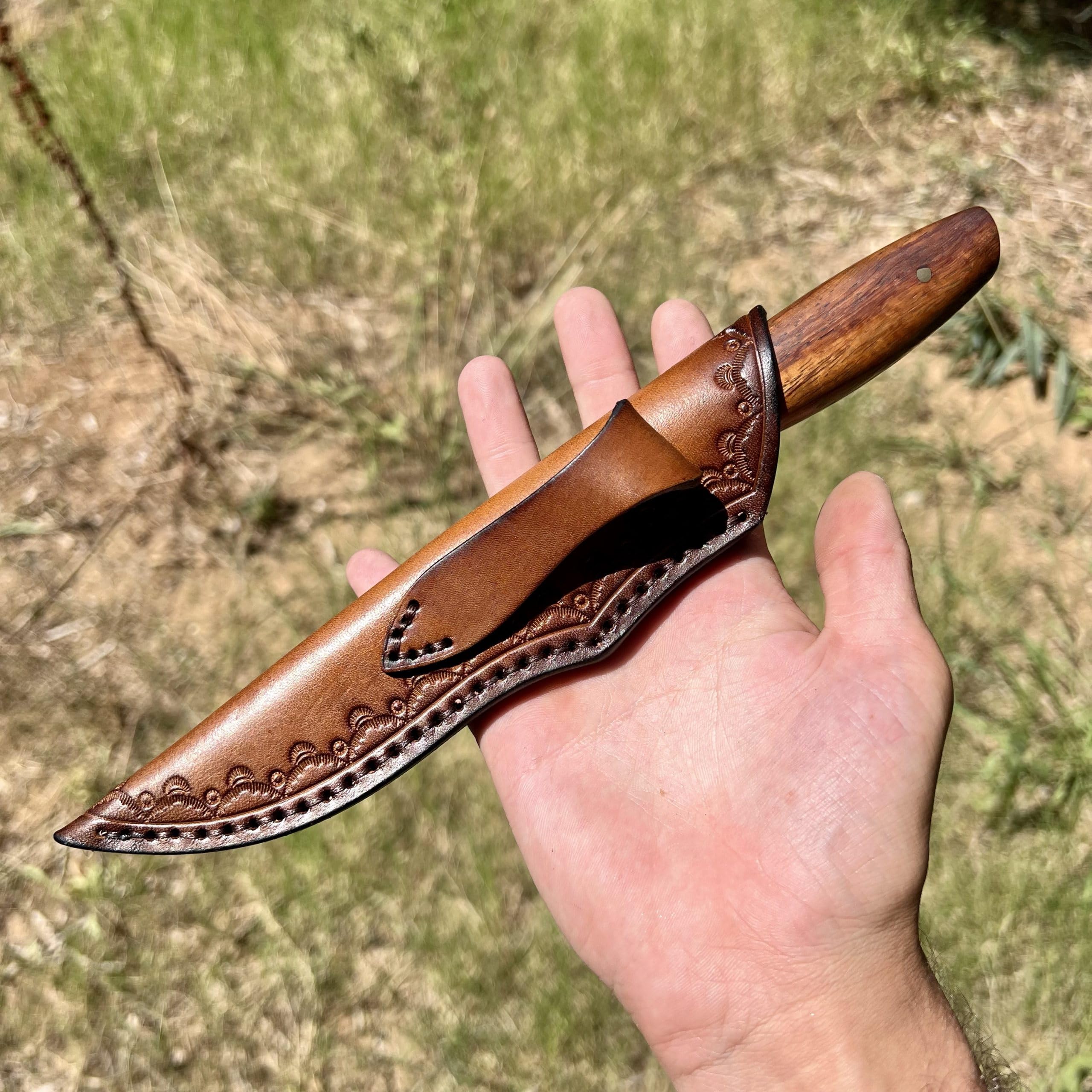 Couteau damas couteau cuisine polivalent Chef Camping tranchant professionnel japonais manche bois étui cuir artisanat suminagashi decoupe rasoir nourriture extérieur collection edc