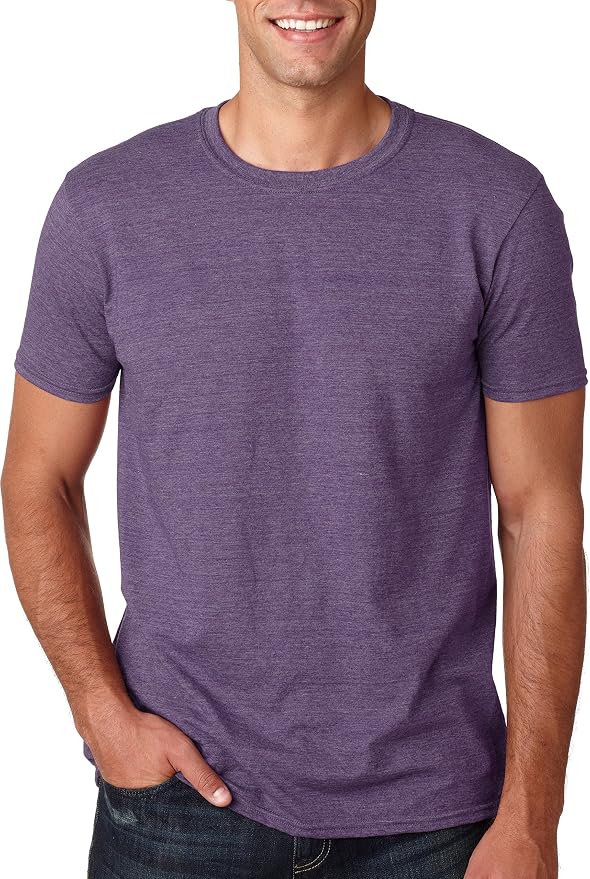4.5 oz. T-Shirt (G640) Heather Purple 