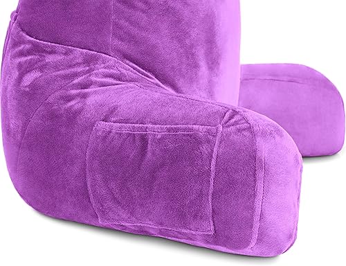 Miniatura 6 de Husband Pillow Funda de almohada original estándar + solo color morado claro, repuesto lavadoextraíble, funda de almohada de microfelpa suave para
