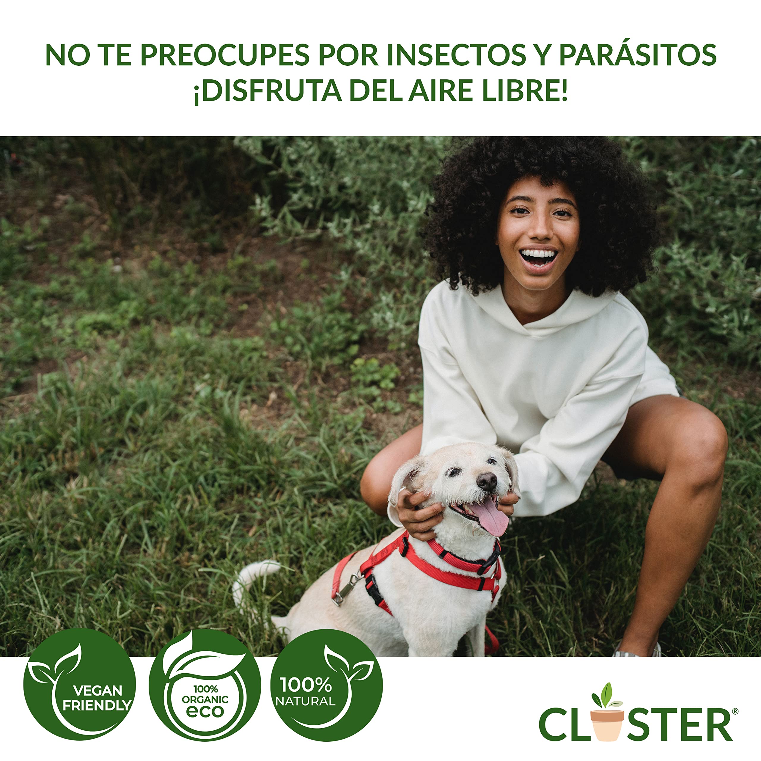 Neem Pet Protection Spray Antiparasitario Insecticida contra Pulgas Y Garrapatas Ácaros Piojos Insectos