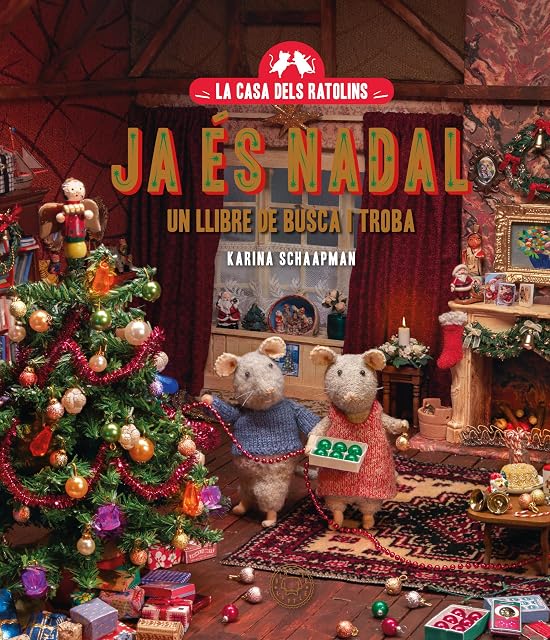 Portada de La casa dels ratolins. Ja és Nadal