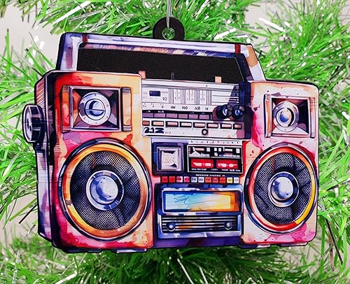 Adorno retro Boombox