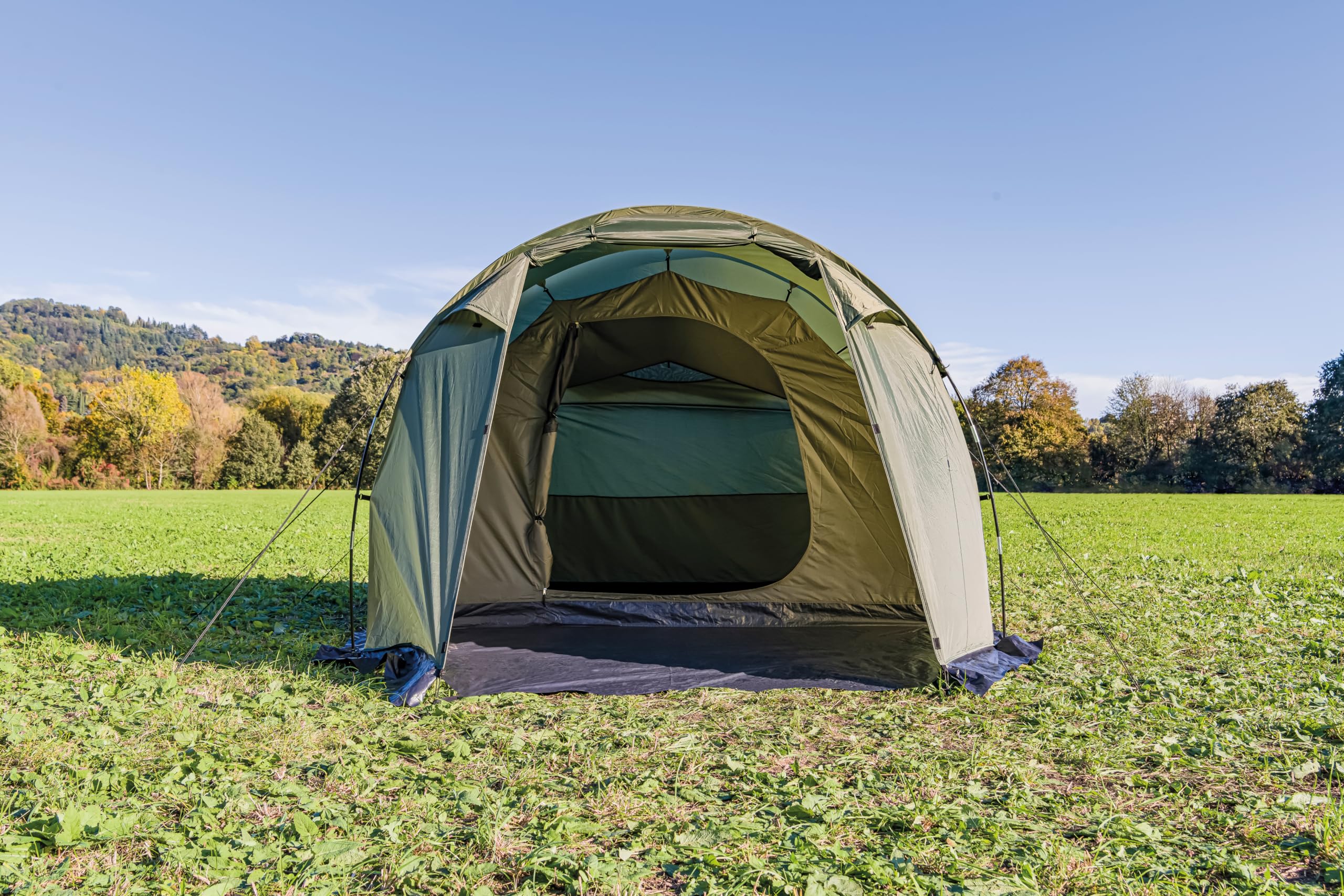 BravEarth Jaguar, Tenda da Campeggio Unisex Adulto, Verde, 4 Persone