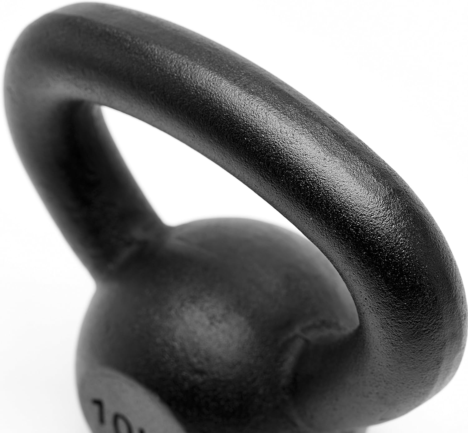 Premium Powder Coated Solid Cast Iron Kettlebell Weights 5lb to 45lb