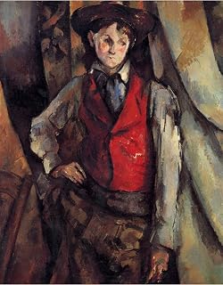 Boy in a Red Vest by Paul Cezanne