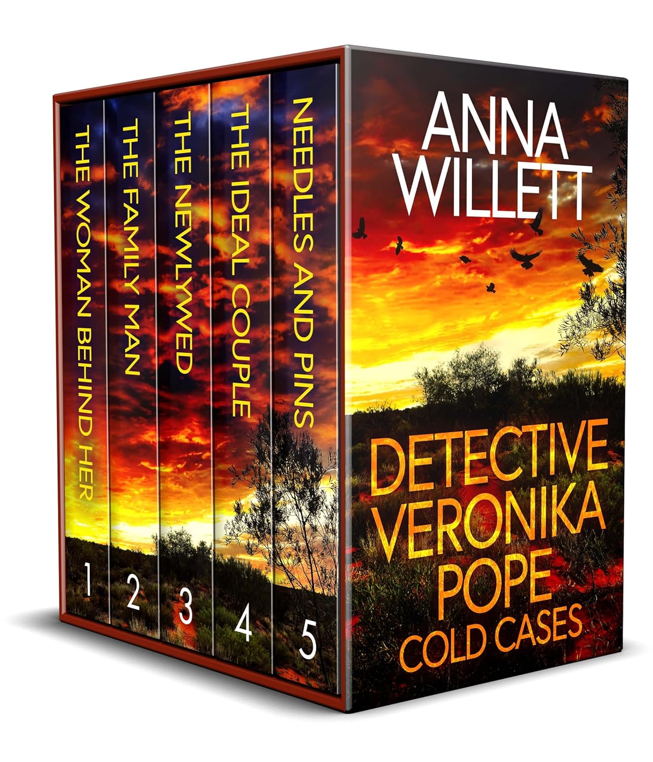THE DETECTIVE VERONIKA POPE COLD CASE MYSTERIES BOOKS 1–5: five gripping crime thrillers full of twists (Crime Mystery Box Set Book 1)