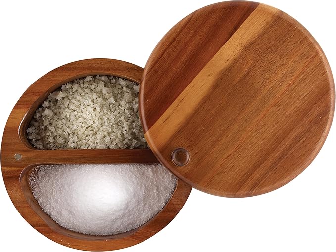 Amazon Co Jp Farberware ポーラ ディーンシグネチャーpantrywareラウンドソルトボックス ホーム キッチン