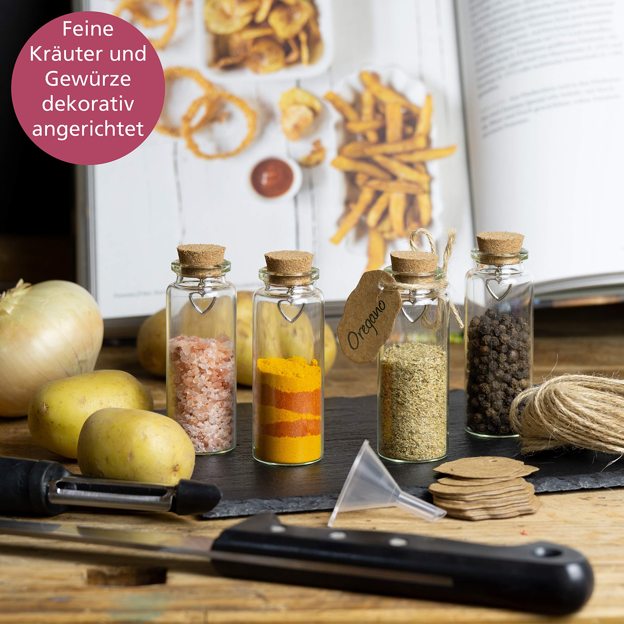 30 Stück Reagenzglas Mit Korken – Stylische Mini-Behälter Für Geschenke & Deko