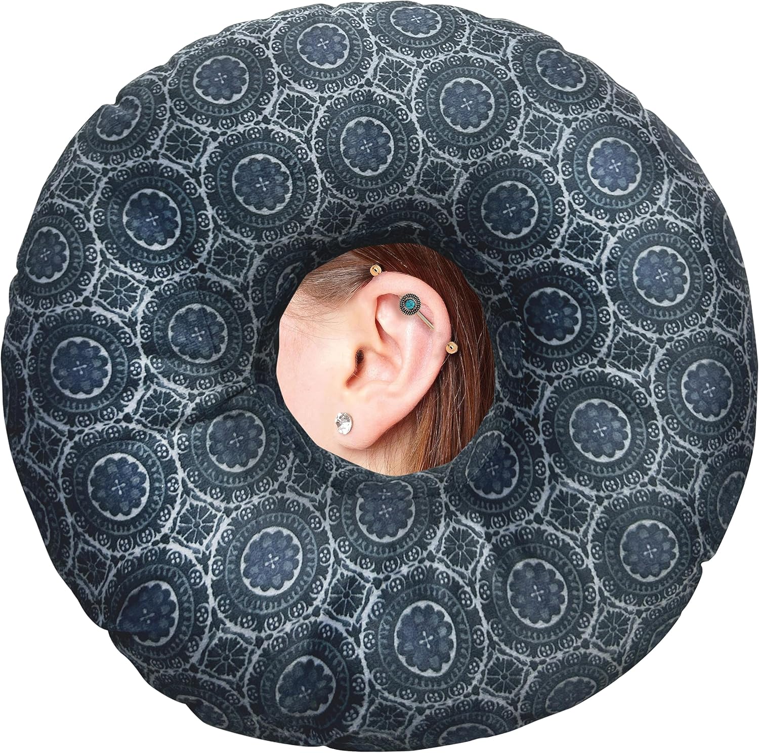 BVOKQUC Ear Piercing Pillow for Side Sleepers Pillows with