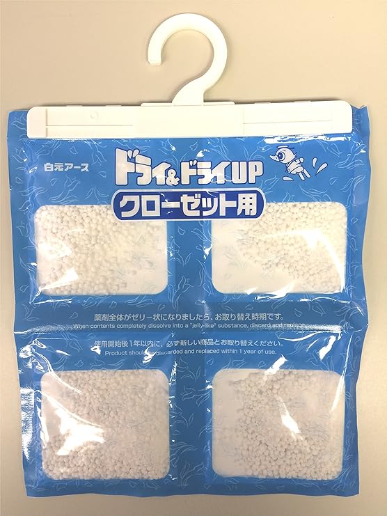 Amazon ドライ ドライup クローゼット用 2シート入 ドライ ドライup 防虫剤