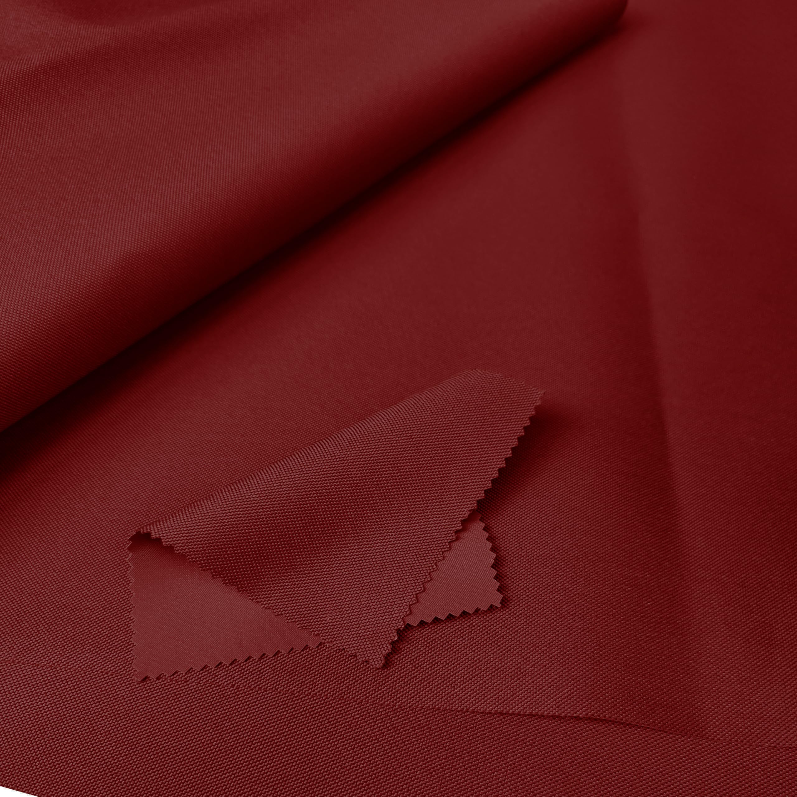 600D Waterproof Polyester Fabric with PVC Coating – 150cm Wide – Heavy Duty Canvas Material for Campervan, Outdoor Upholstery – Sold by The Metre (Maroon)