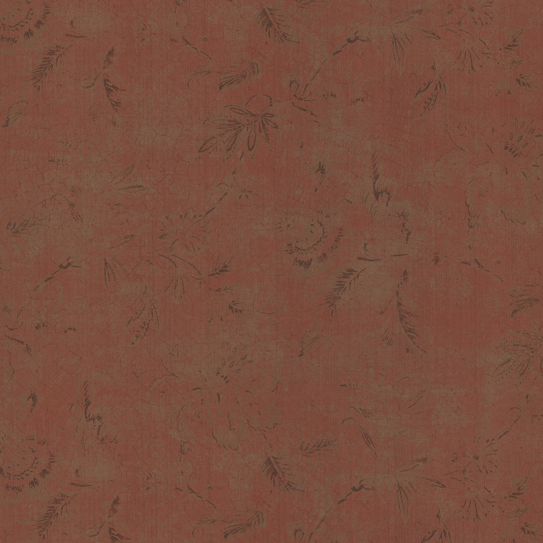 Papier peint Jacobean damas tonal pour décoration murale