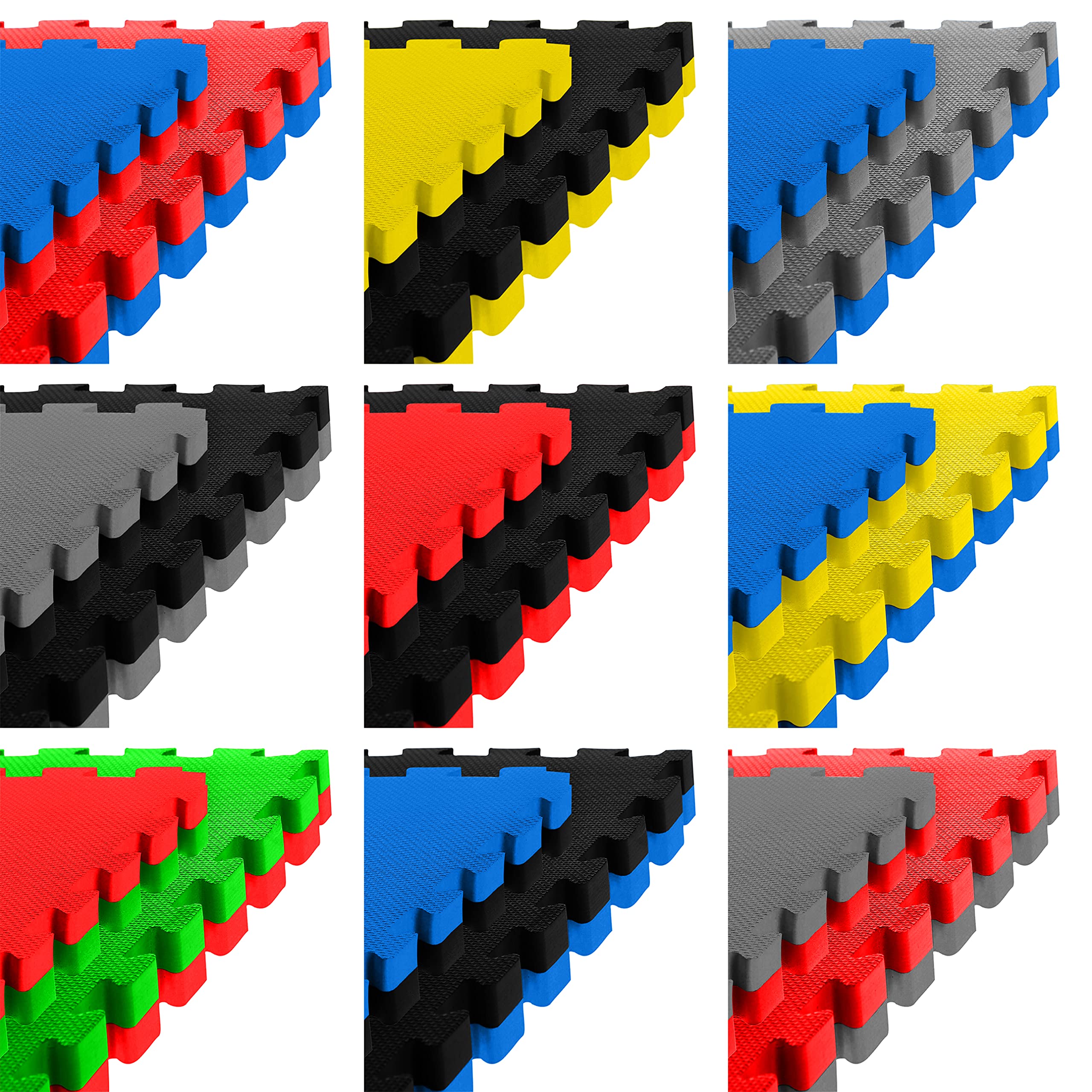 Sportmatte -Checker- 1x1m Kampfsportmatte, EVA Kampfsportmatten