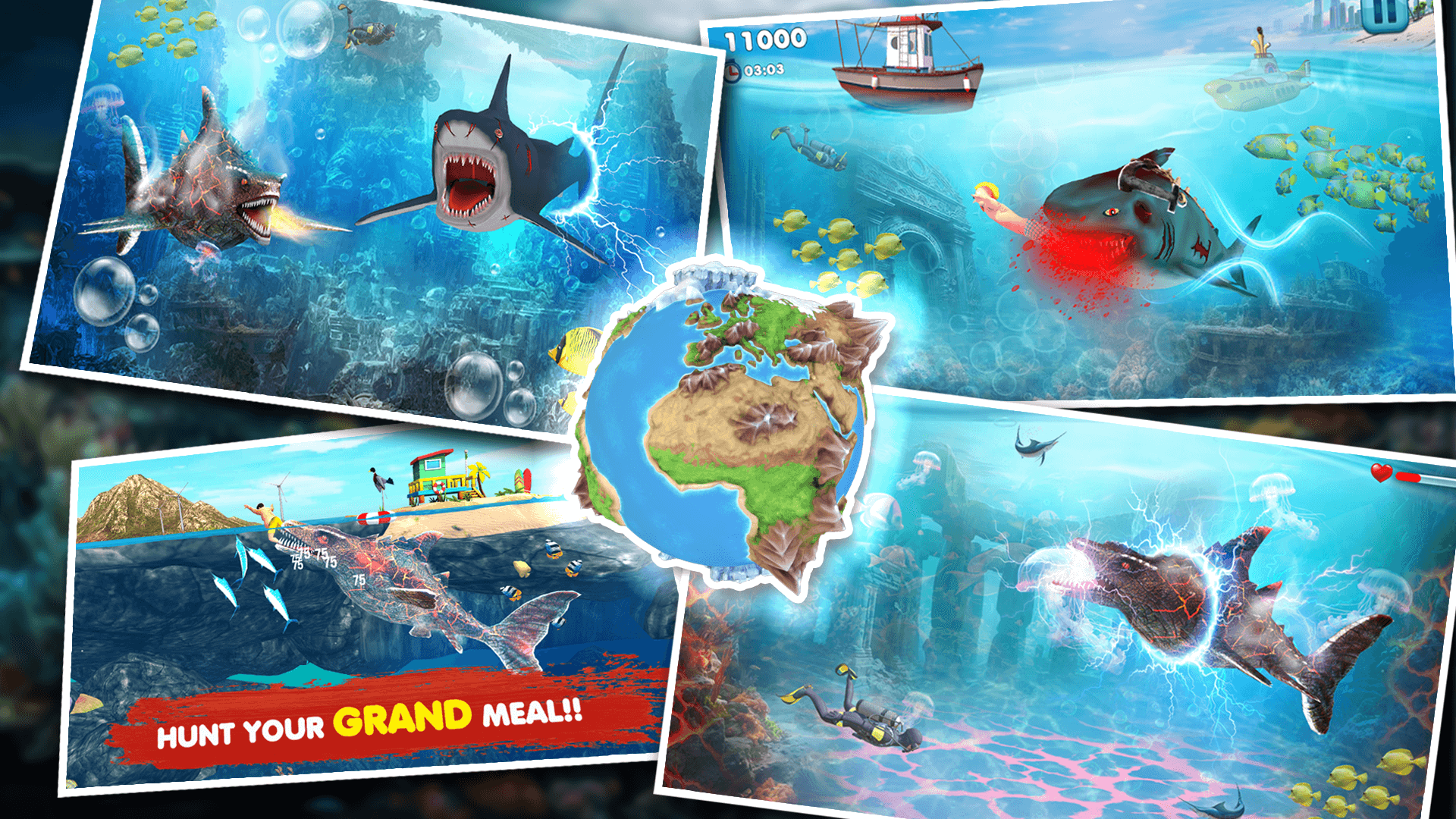 Shark Attack: Jaws of the Predators – Ultimate Ocean Survival Game