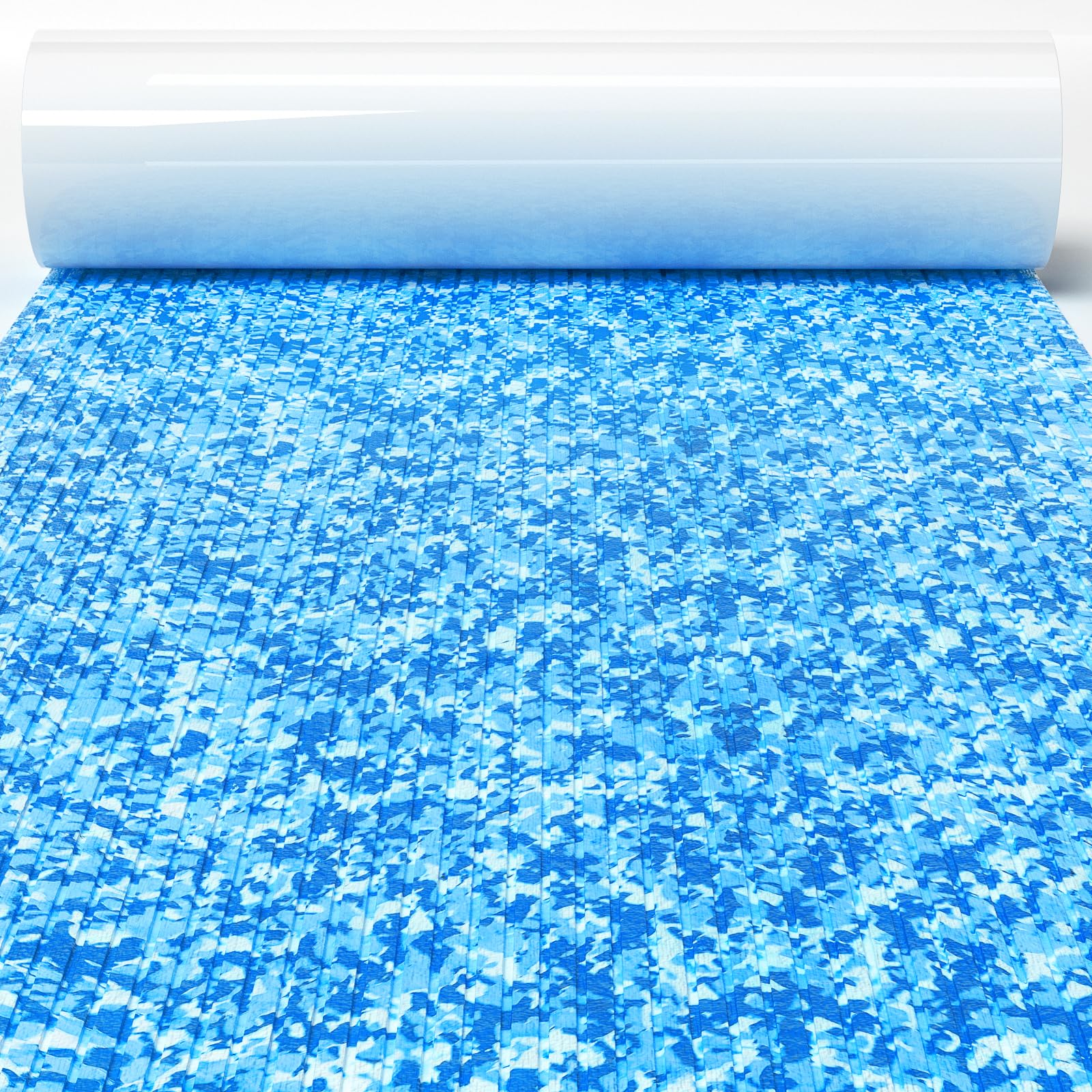 WOOWAVE EVA Foam Boat Flooring Decking Sheet Marine Mat Non-Slip and Self-Adhesive Flooring for Motorboat RV Yacht Kayak Swimming Pool Sea Deck Pad,