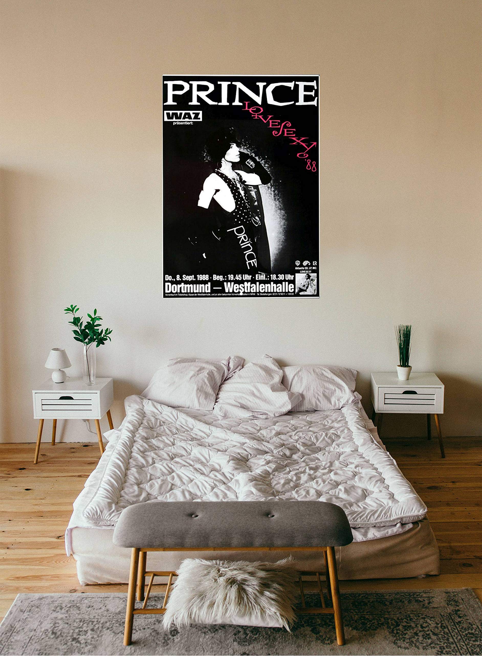Prince - Lovesexy, Dortmund 1988 » Konzertplakat/Premium Poster | Live Konzert Veranstaltung | DIN A1 «