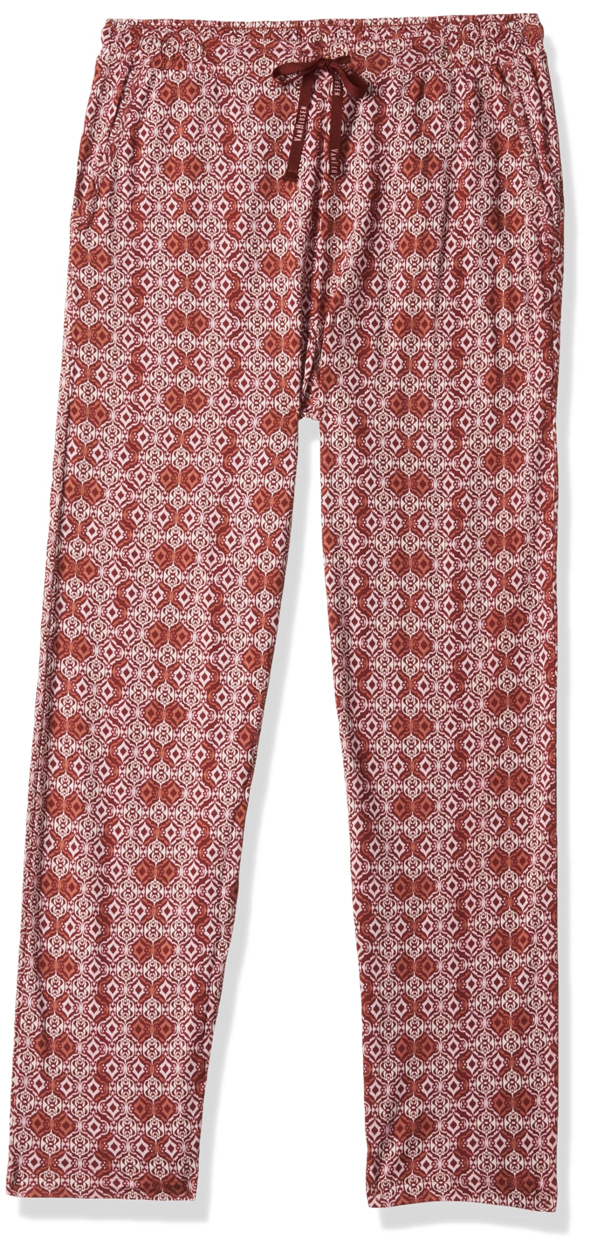 van heusen Women Lounge Pants - Modal Cotton - Allover Print, Functional Pocket, Ultra Soft, Drawstring Waist_55307_Structual Symphony_L-picture-35