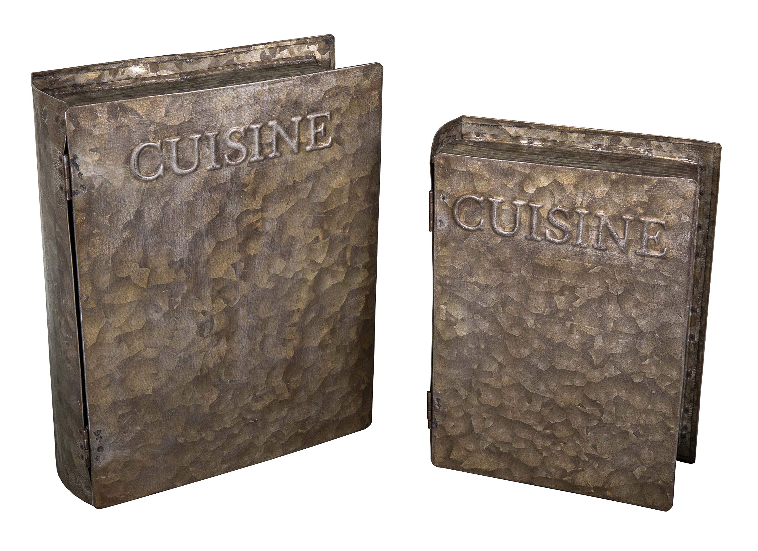 Antic Line Set 2 scatole false libri cucina