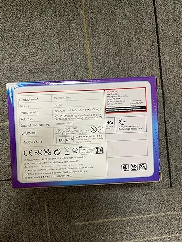 Vista 8 de Bey Battling Tops Burst SuperKing Booster Valkyrie Valkyrie con Bey Launcher y Grip Battle Set Right Spin DB Layer System Gyro Toys Set Regalos