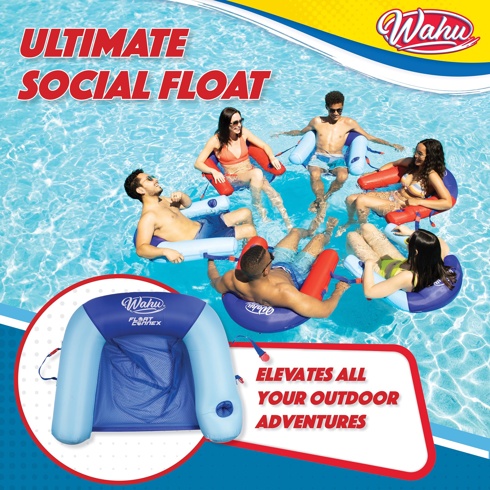 Wahu Float Connex Aqua