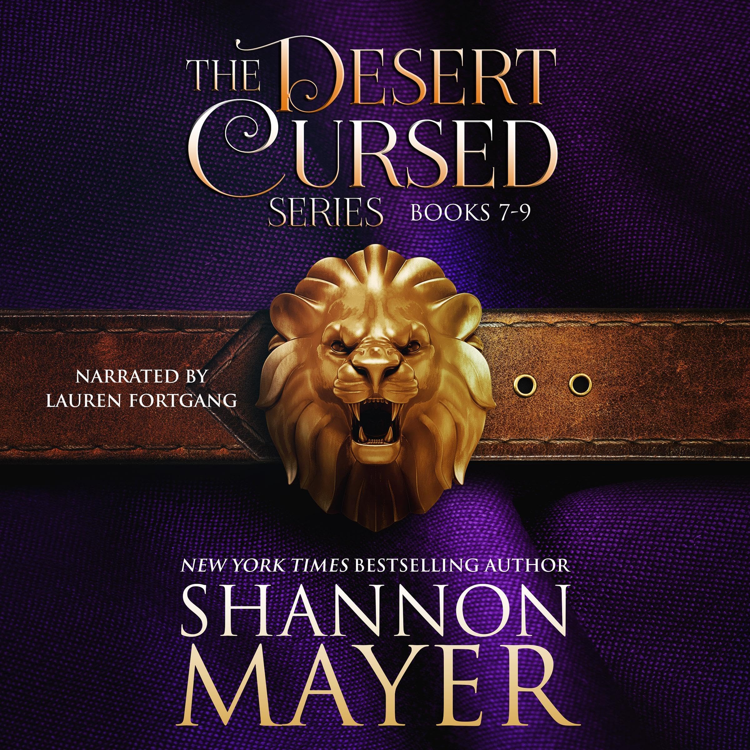 Cover art for The Desert Cursed Series, Books 7-9