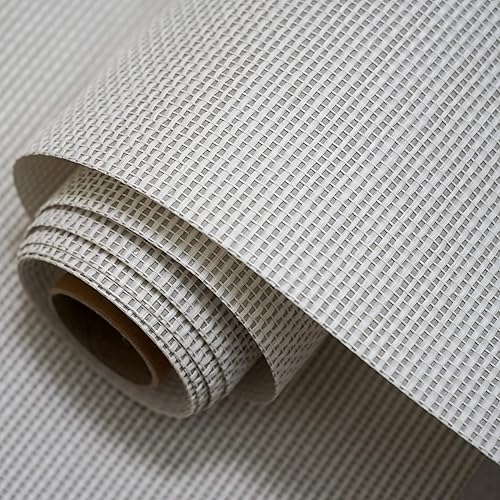 Miniatura 1 de Ansehan DF1004 - Colección Komiori de papel de 11.8 pulgadas de ancho x 118 pulgadas de largo, tela decorativa tejida con textura para decoración