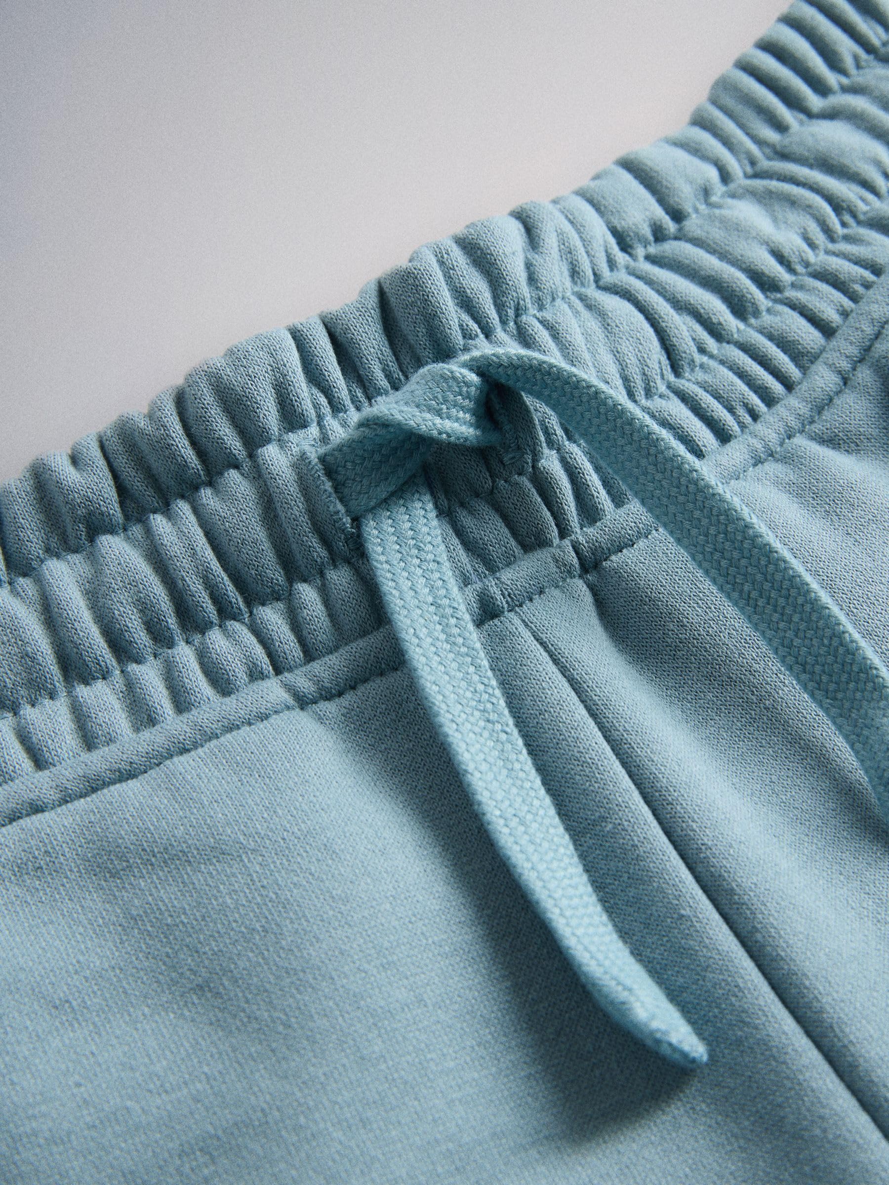 THE SET Niños Pack de 4 Pantalones Cortos de chándal con Bolsillos de Punto
