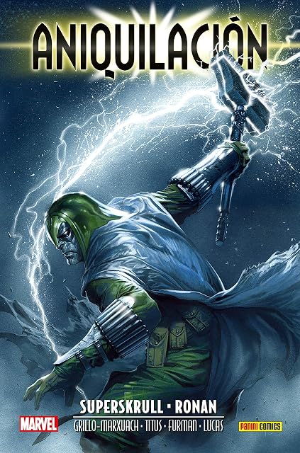 Portada de Aniquilación Saga 3. Superskrull & Ronan