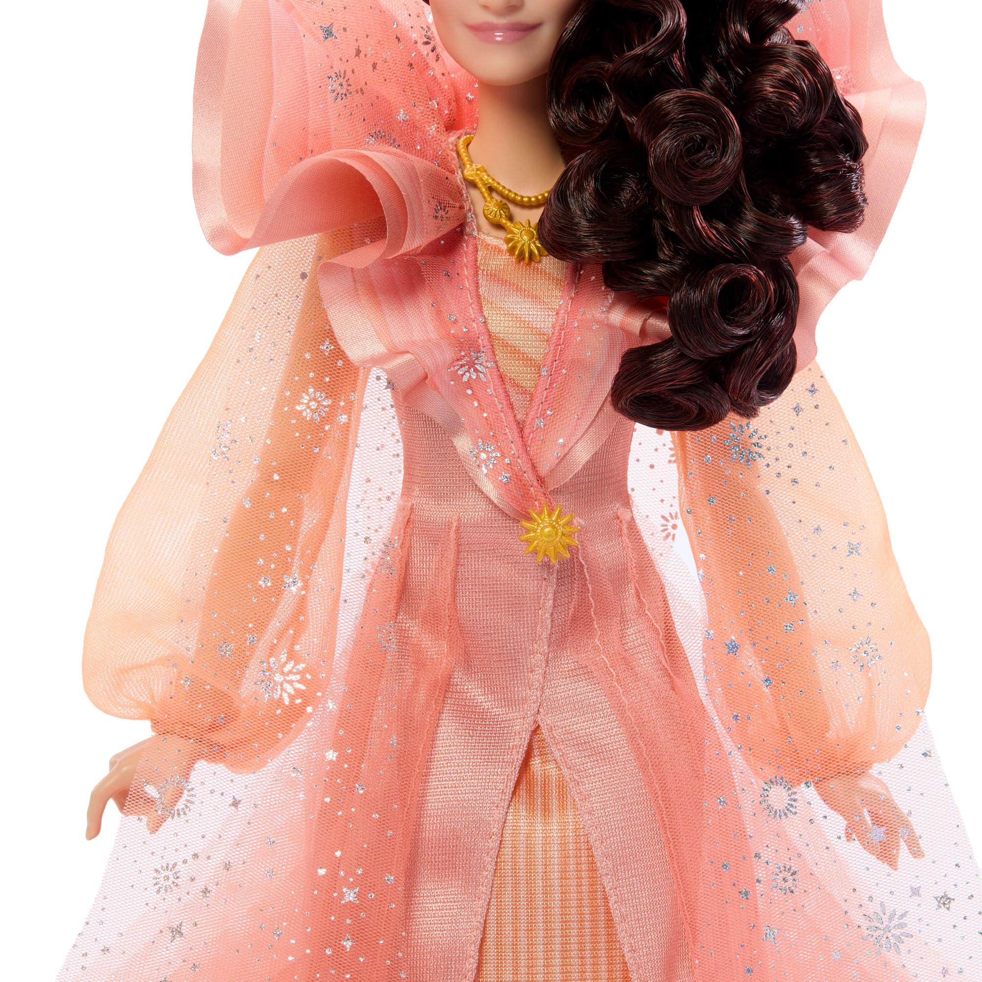 Mattel Universal Pictures Wicked Femme Sage Magique Soleil de Mattel Universal Pictures avec Tenue de Luxe Amovible et Accessoire, inspirée du Film, JLD88