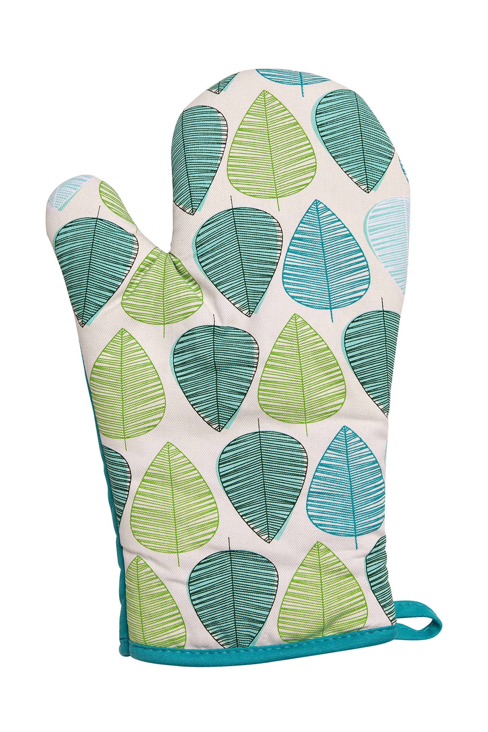 Premier Housewares Leaf Single Oven Glove - Green
