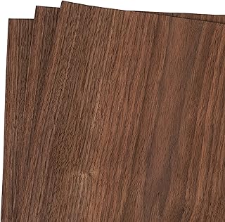 Walnut Veneer 12" X 12", 3-Piece