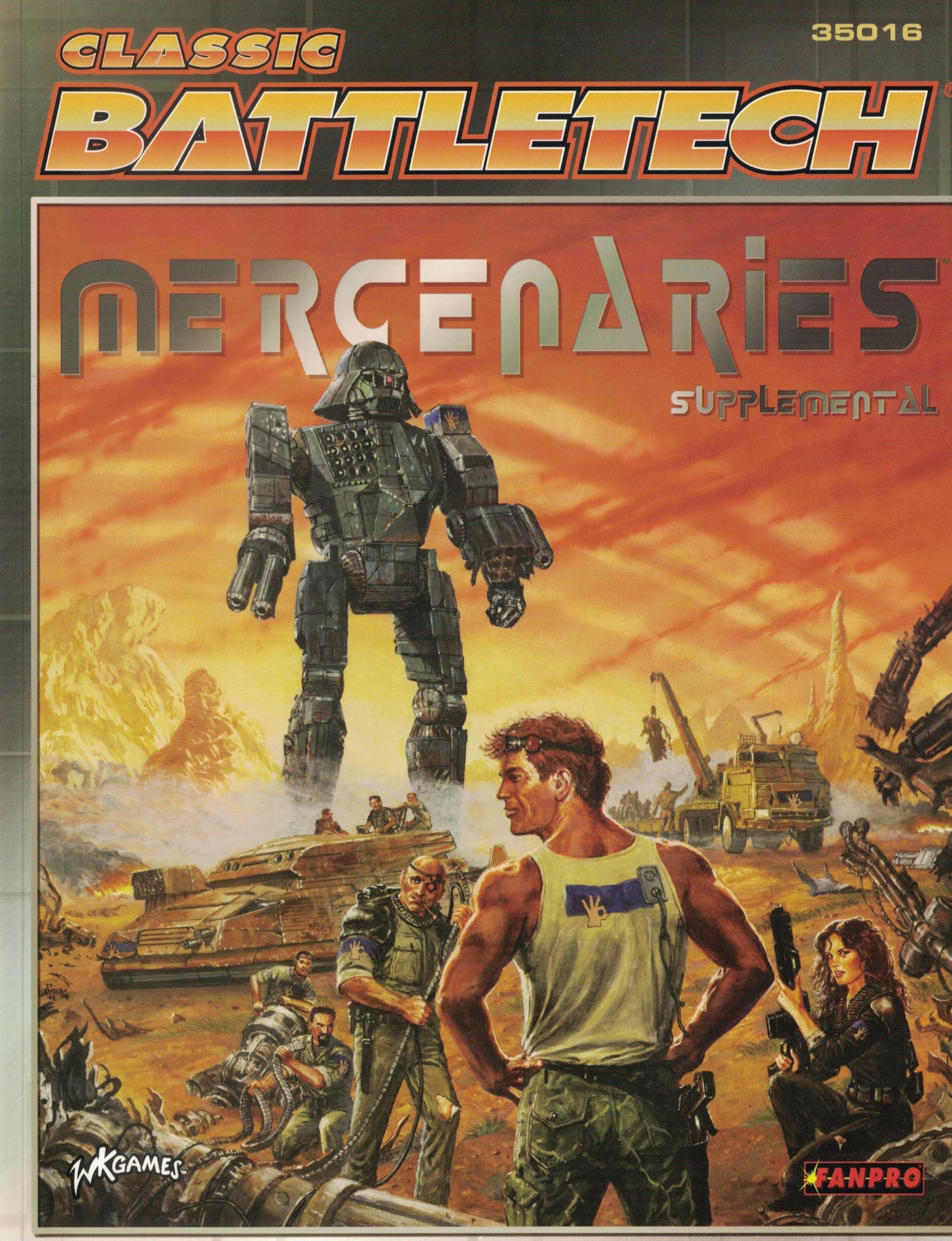 Classic Battletech: Mercenaries Supplemental I (FPR35016)