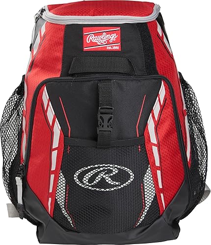 Miniatura 4 de Rawlings Mochila de béisbol y softbol R400  T-Ball  Rec  Travel  Varios colores