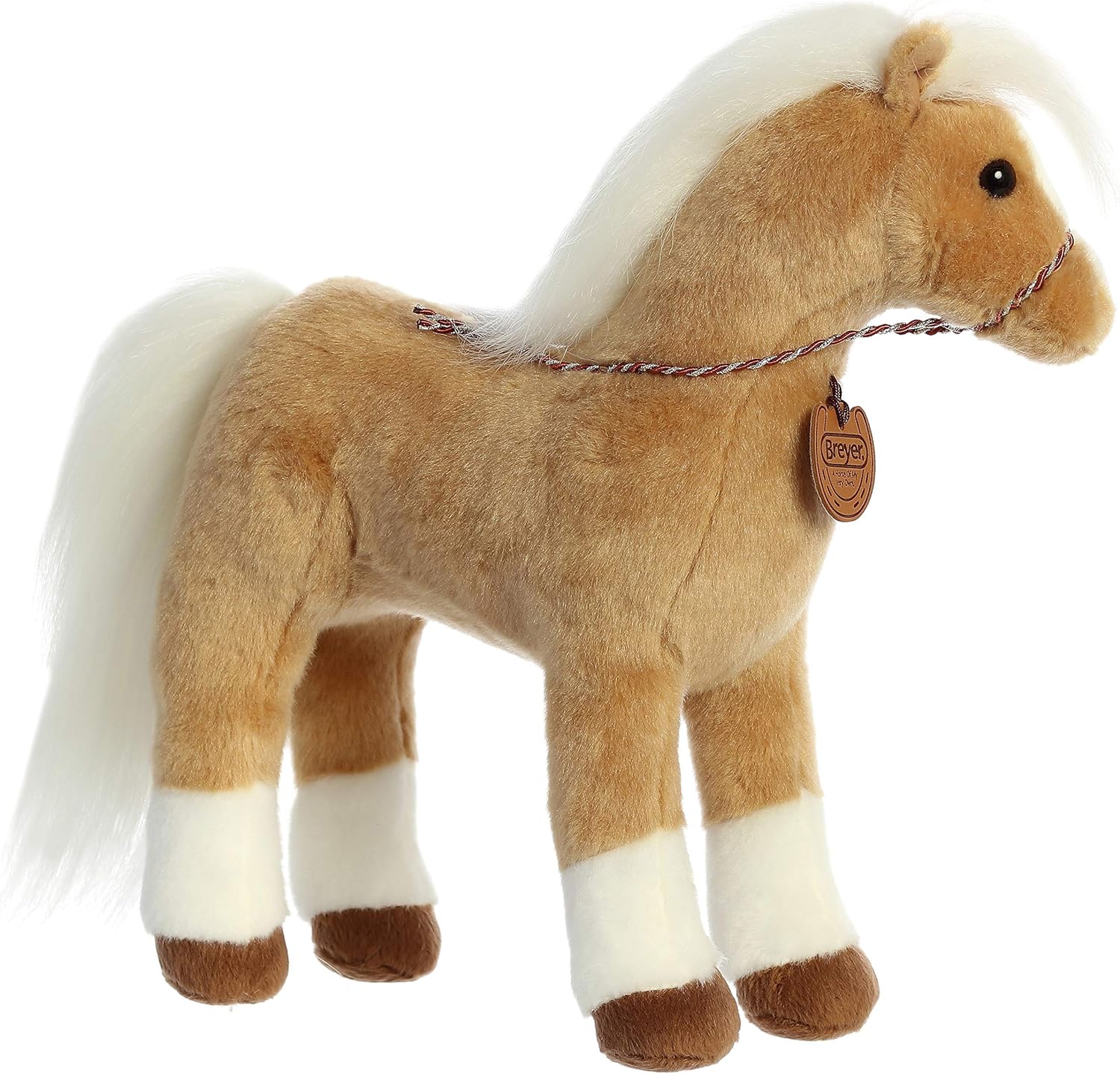 Aurora® Exquisite Breyer® Morgan Stuffed Animal - Realistic Detailing - Imaginative Play - Brown 13 Inches