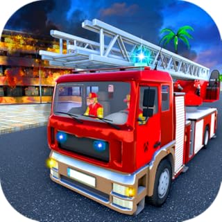 caminhão de bombeiros caminhão de bombeiros sim 3D - simulador de carro de bombeiros - simulador de condução de caminhão de bombeiros real - jogos de caminhão de bombeiros de resgate da cidade
