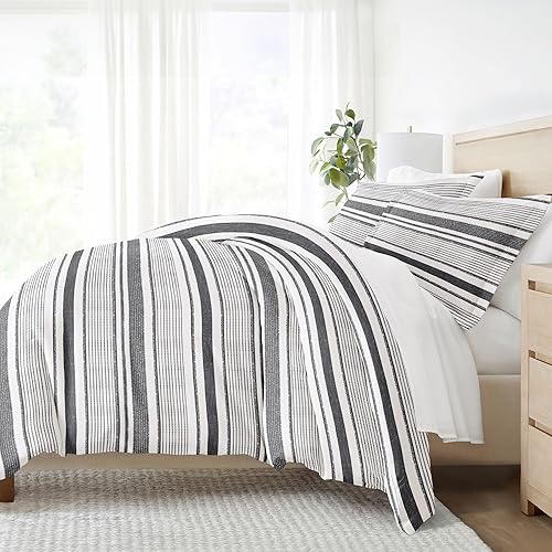 Miniatura 76 de Linen Market Funda de edredón individual para cama individual – Experimenta una comodidad similar a un hotel con una suavidad inigualable