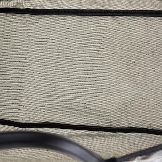 Pre-Loved Saint Louis Tote Printed Coated Canvas PM, Black