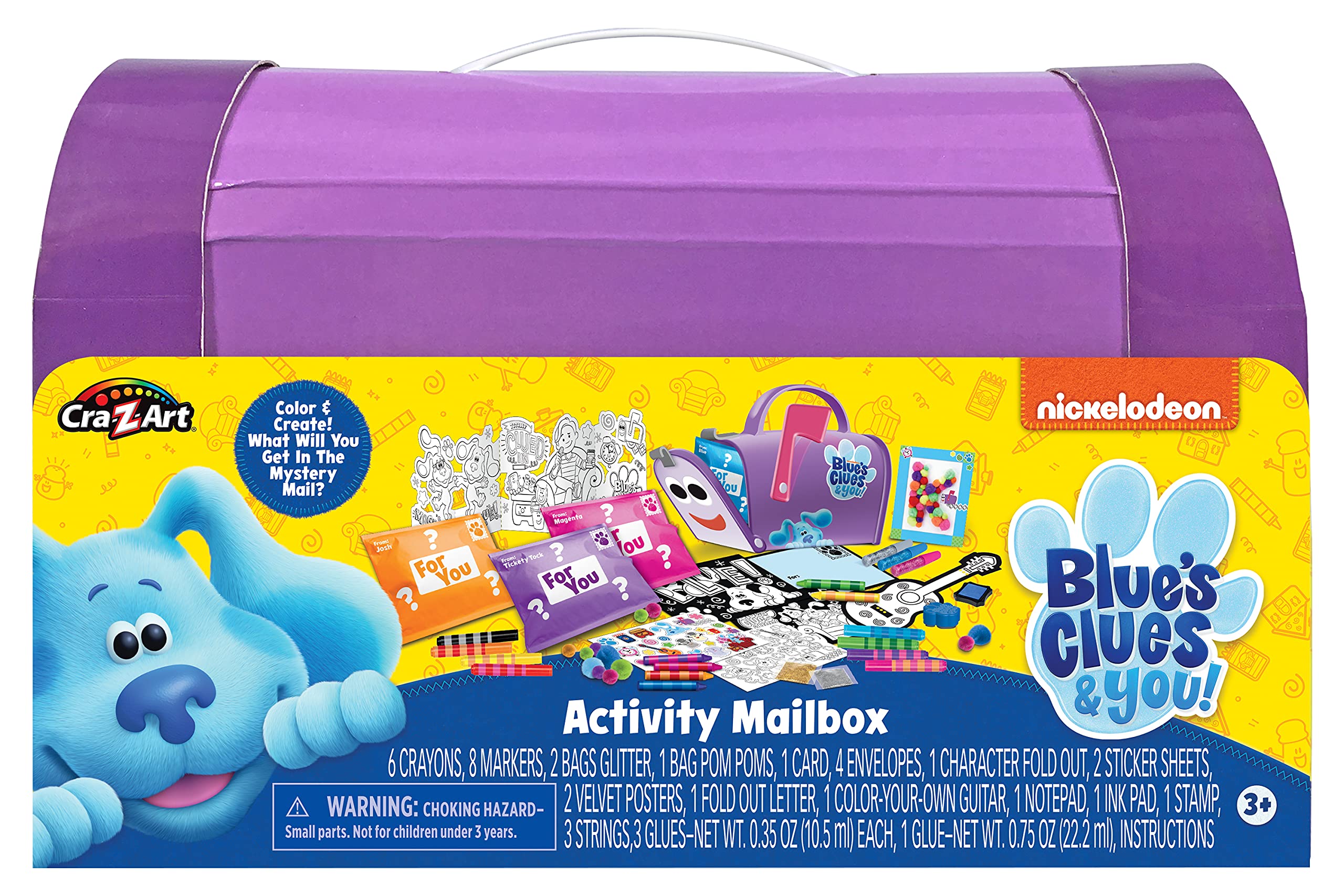 Blues Clues & You! Activity Mailbox, Multicolor