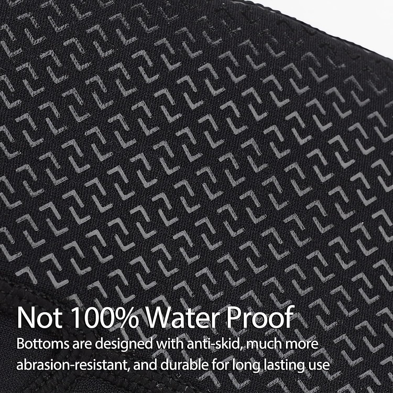 Neoprene Water Socks,3mm Diving Socks Anti-Slip Wetsuit Beach Booties for Outdoor Water Sports Diving Swimming - Image 4