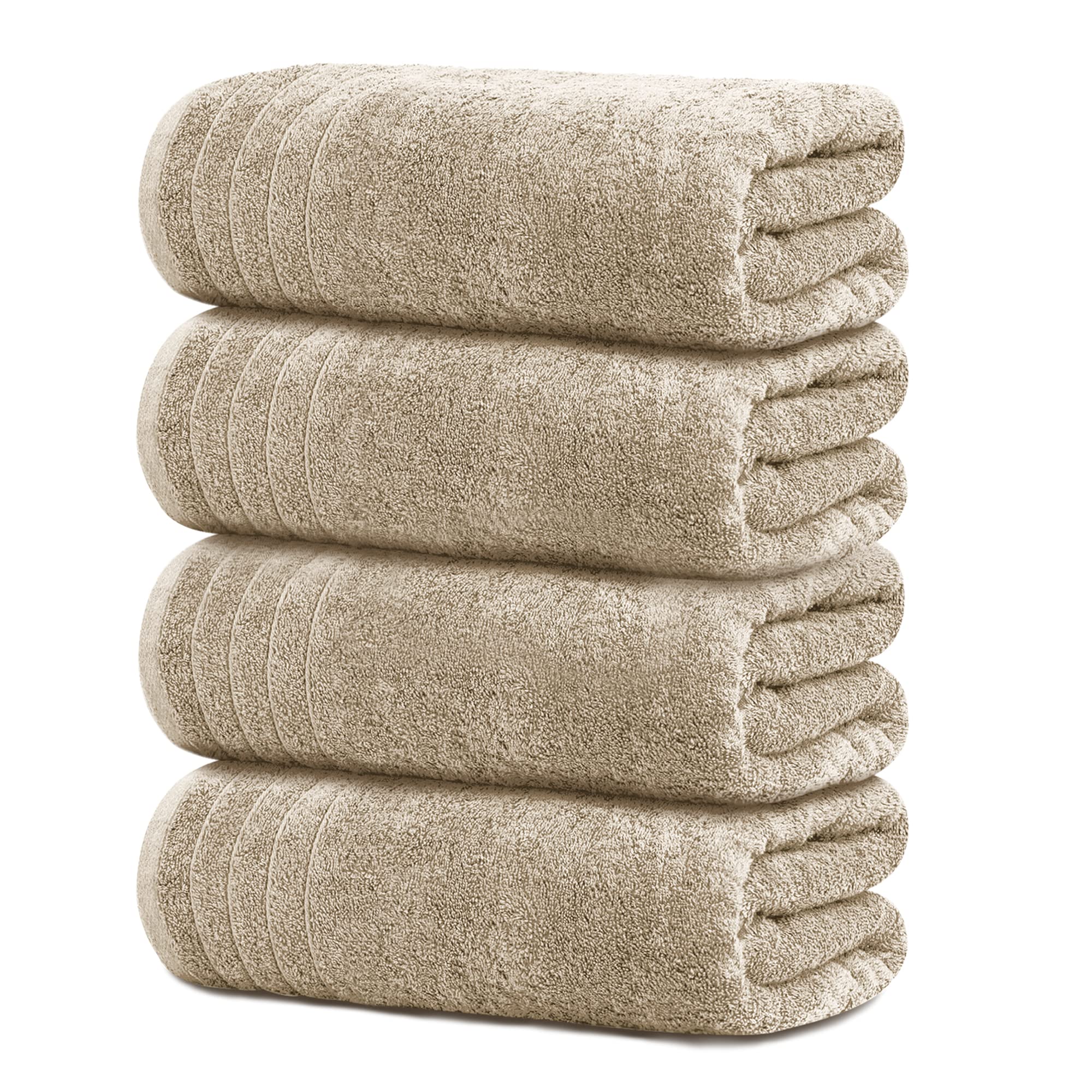 Tens Towels Large Bath Towels, 100 Cotton, 30 x 60 Inches Extra Large