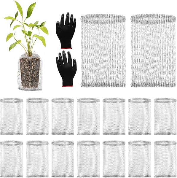 Froidesente Root Guard Gopher Proof Stainless Wire Steel Baskets