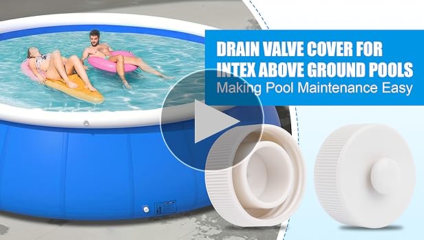 Amazon.com: Pool Valve Plug Cap 11044, 1-3/8 inch Swimming